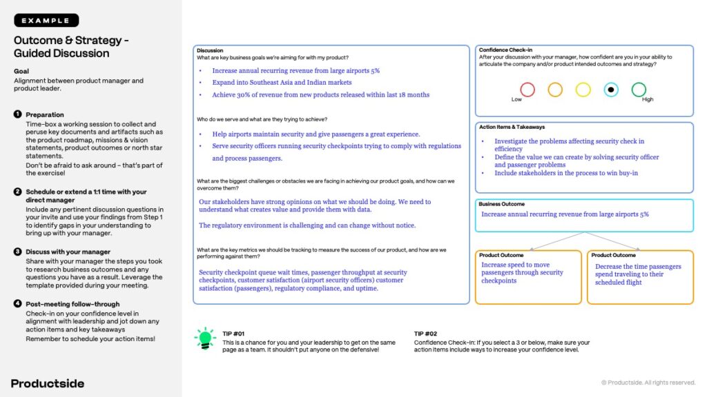Outcome Strategy Template