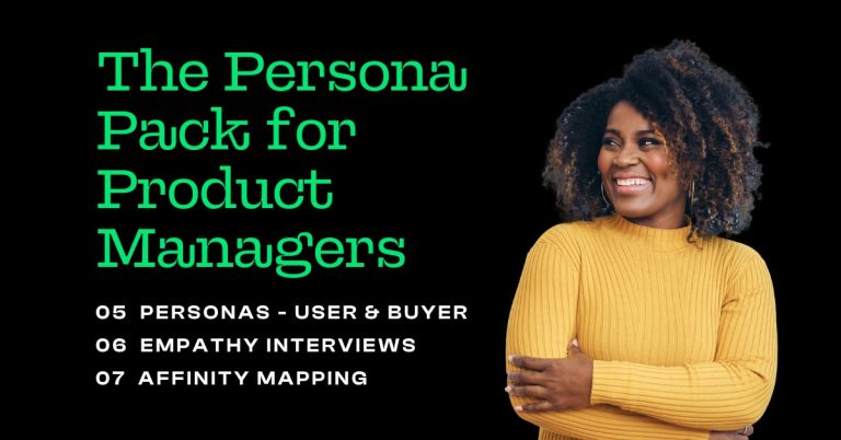 The Persona Pack for Product Managers