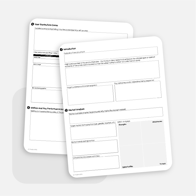 Market Requirements Document (MRD)