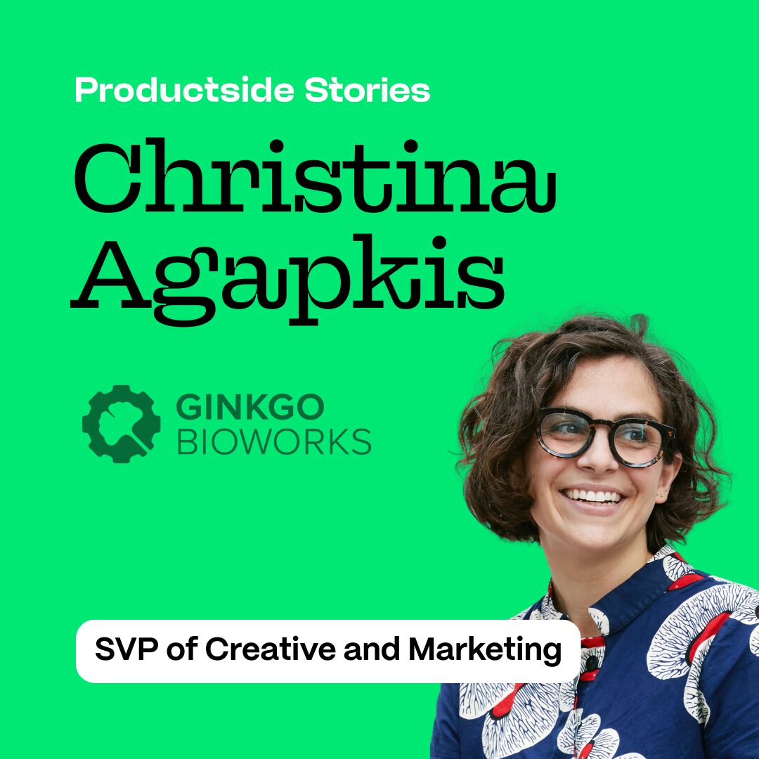 Productside Stories: A Product Management Podcast 13 Dr. Christina Agapakis on Turning Science into Products (and Back Again)